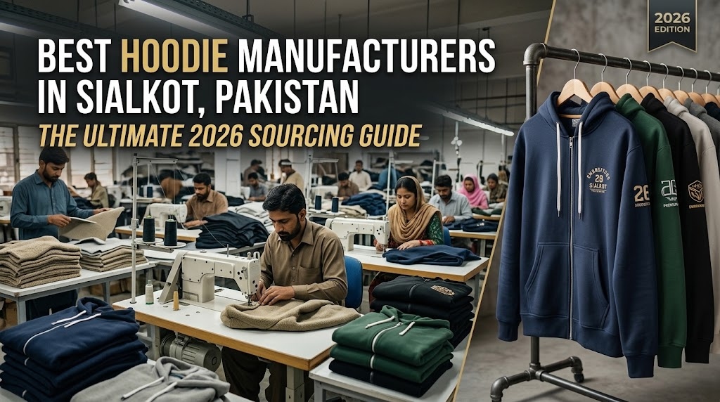 Best Hoodie Manufacturers in Sialkot Pakistan - 2026 Sourcing Guide